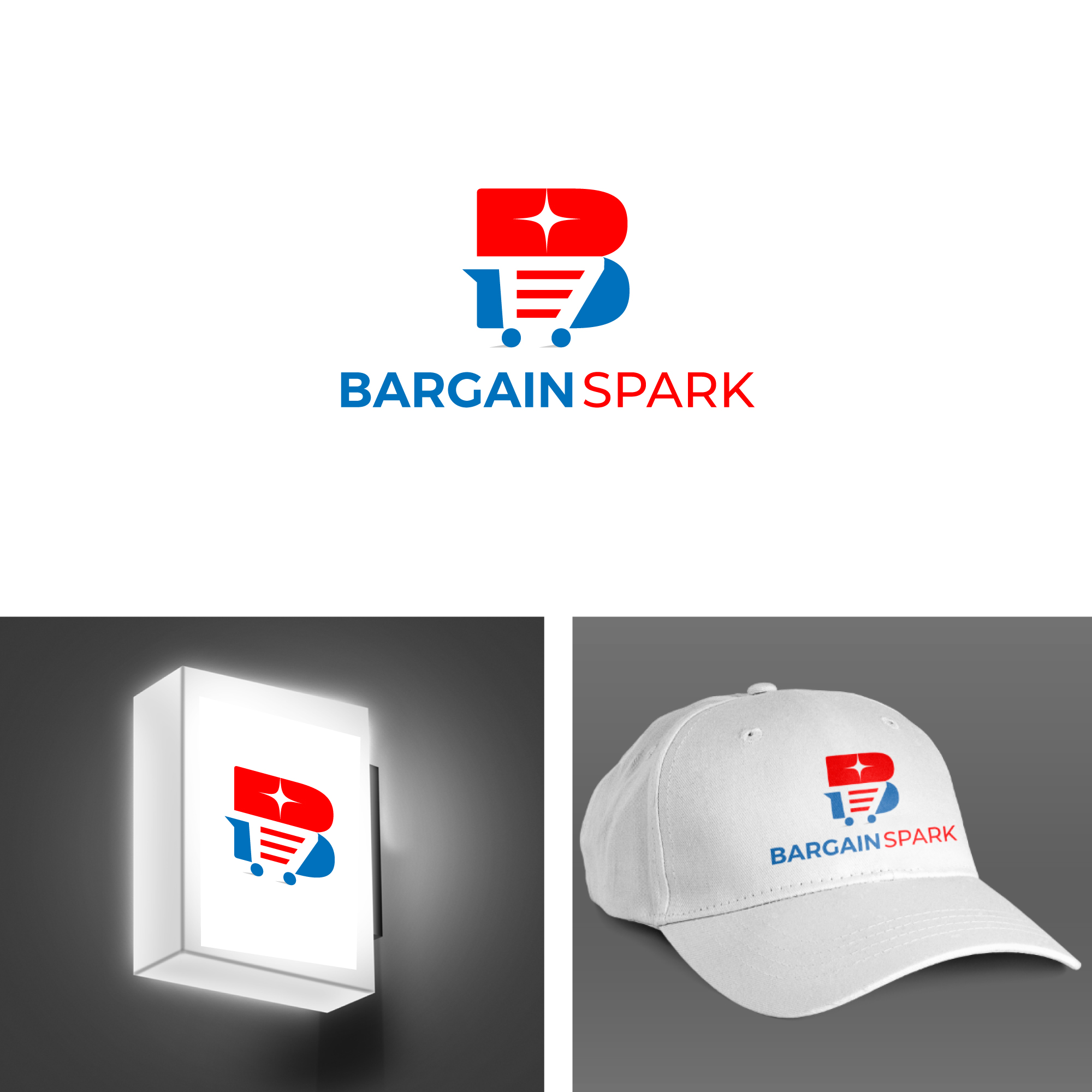 Logo-Design von webeezine für Bargain Spark LLC | Design #28803768