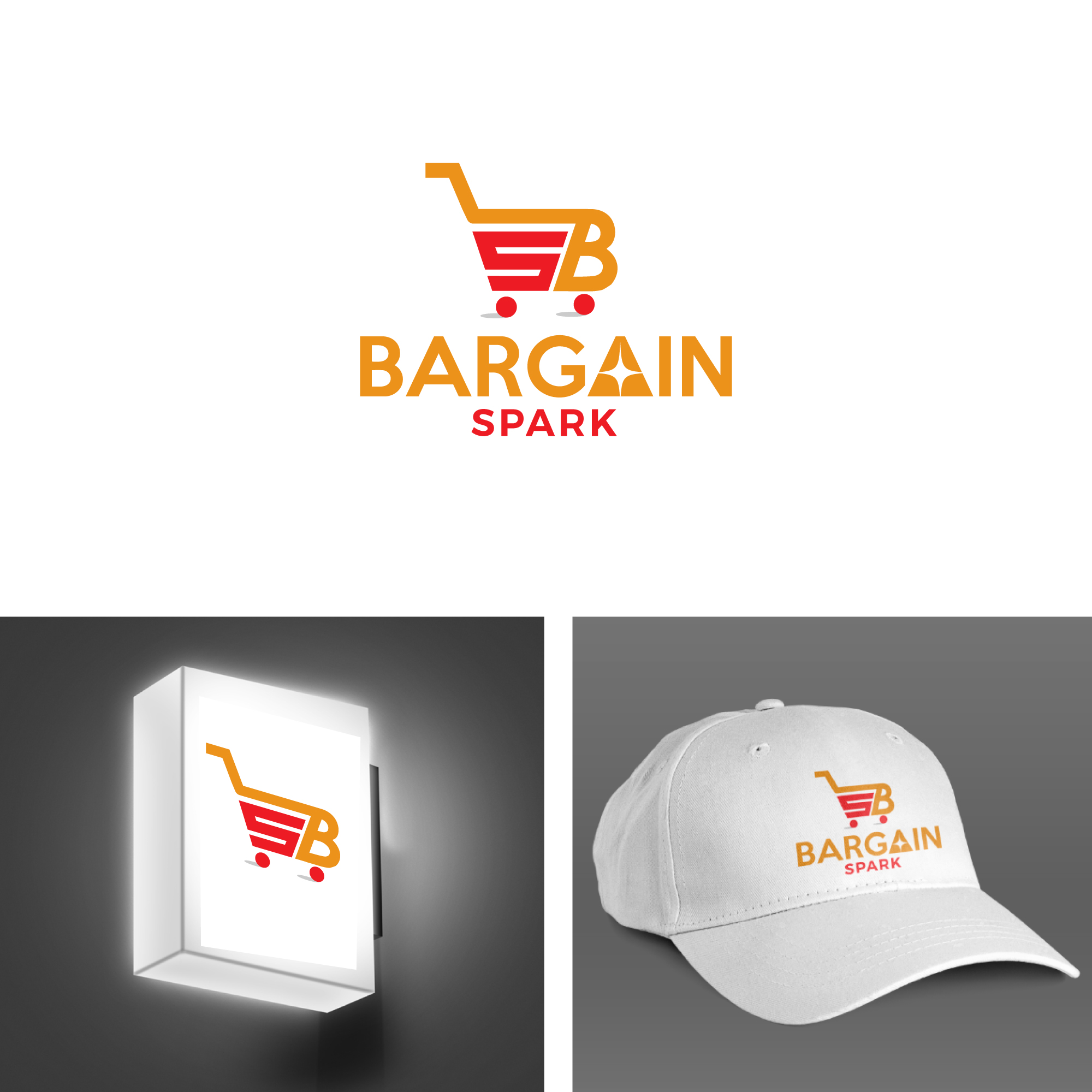 Logo Design by webeezine for Bargain Spark LLC | Design #28803769