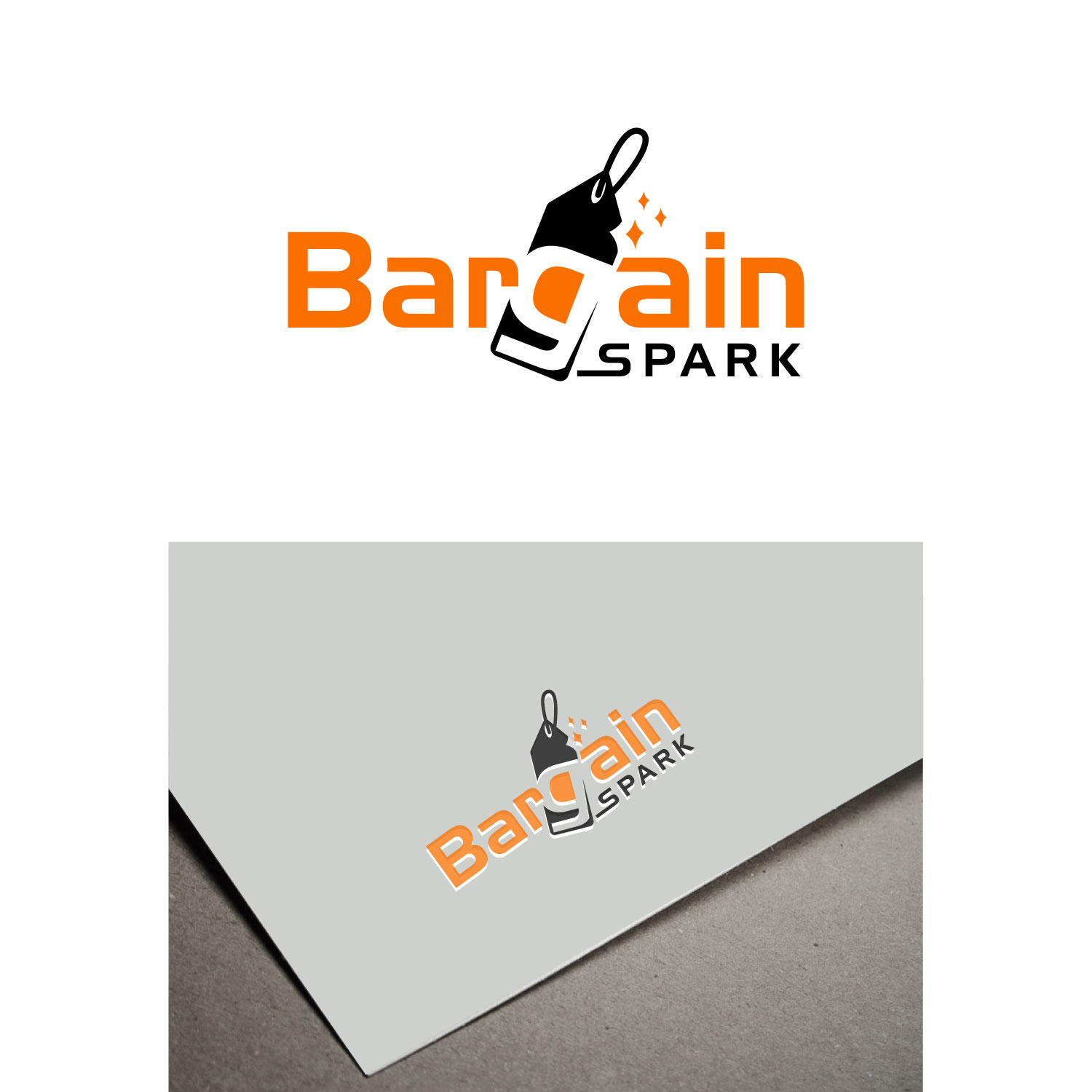 Logo Design by webeezine for Bargain Spark LLC | Design #28810102
