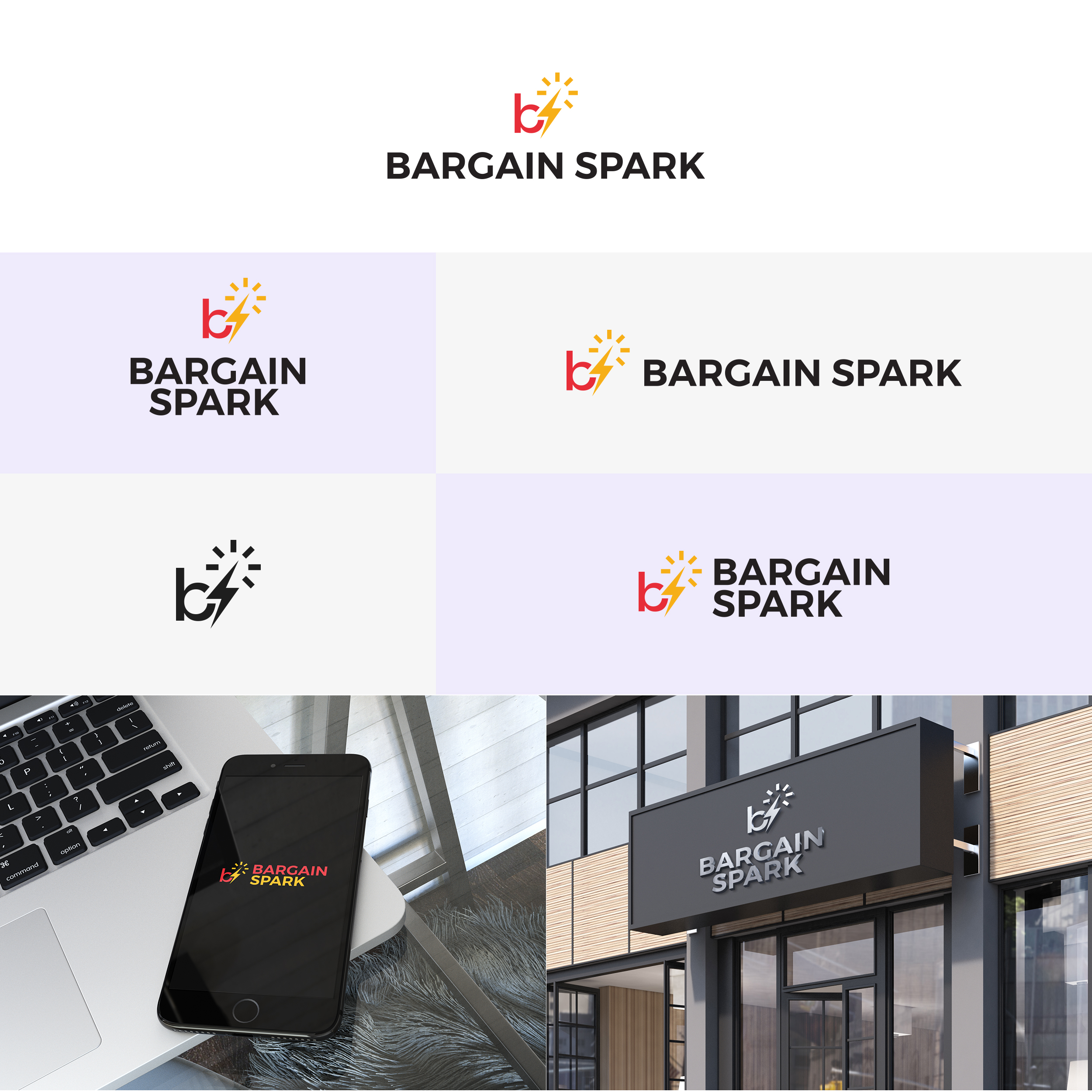 Logo Design by Moumita_ for Bargain Spark LLC | Design #28800464
