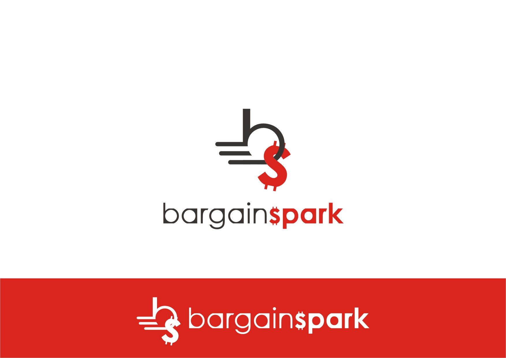 Logo Design by rgrider for Bargain Spark LLC | Design #28799704