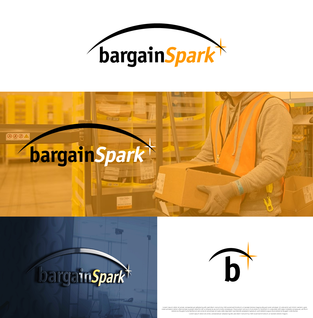 Logo Design by Graphic_Dune for Bargain Spark LLC | Design #28835741