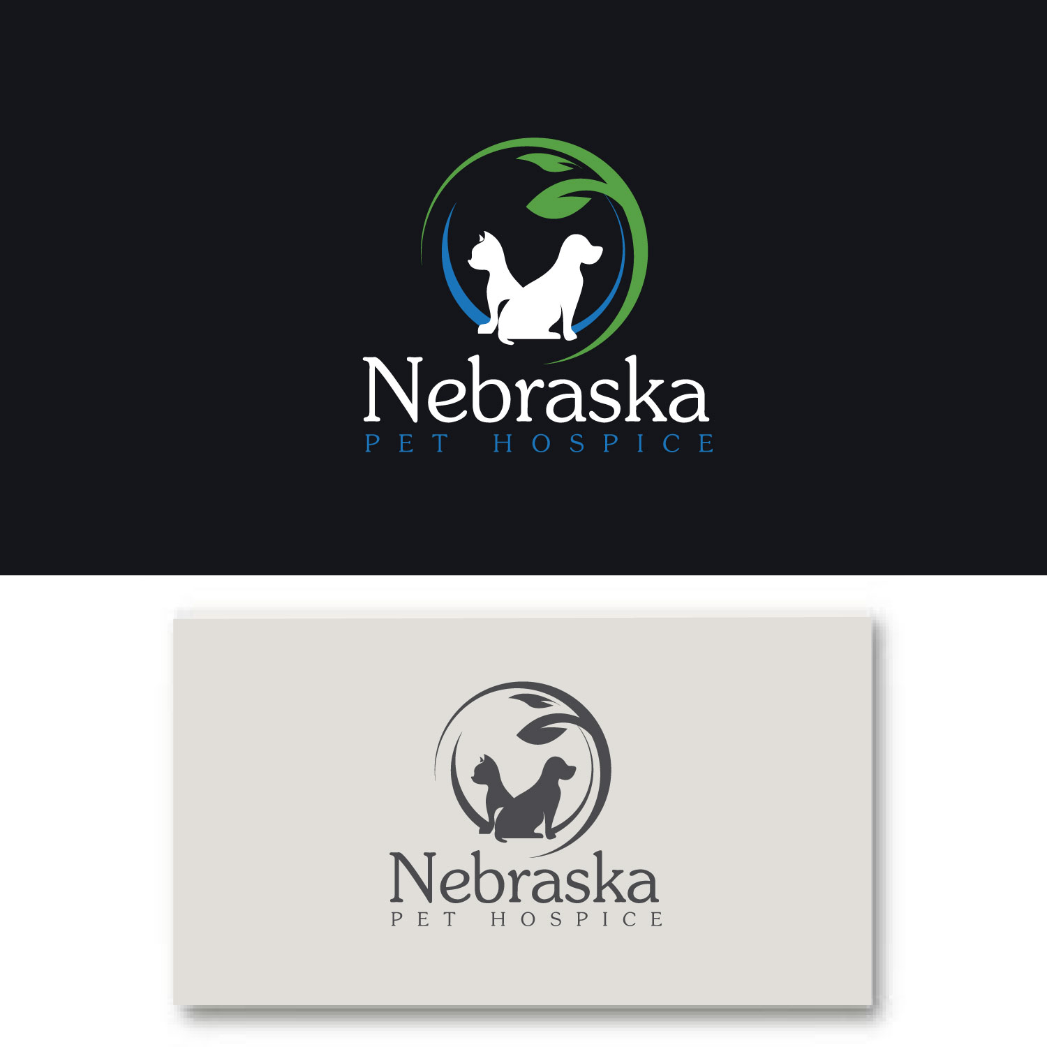 Logo Design by webeezine for Nebraska Pet Hospice | Design #28804082