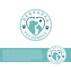Logo-Design von HAKIMA 2 für Nebraska Pet Hospice | Design: #28803814
