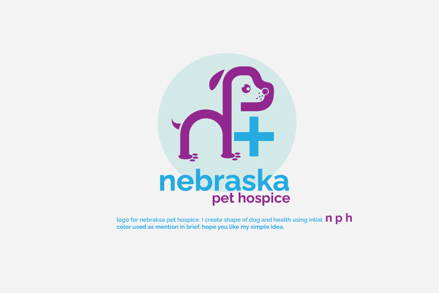 Logo Design by KREATIVE S - LOGO DESIGN for Nebraska Pet Hospice | Design #28799626