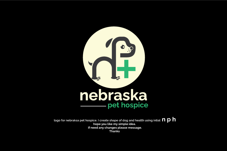 Logo Design by KREATIVE S - LOGO DESIGN for Nebraska Pet Hospice | Design #28805457