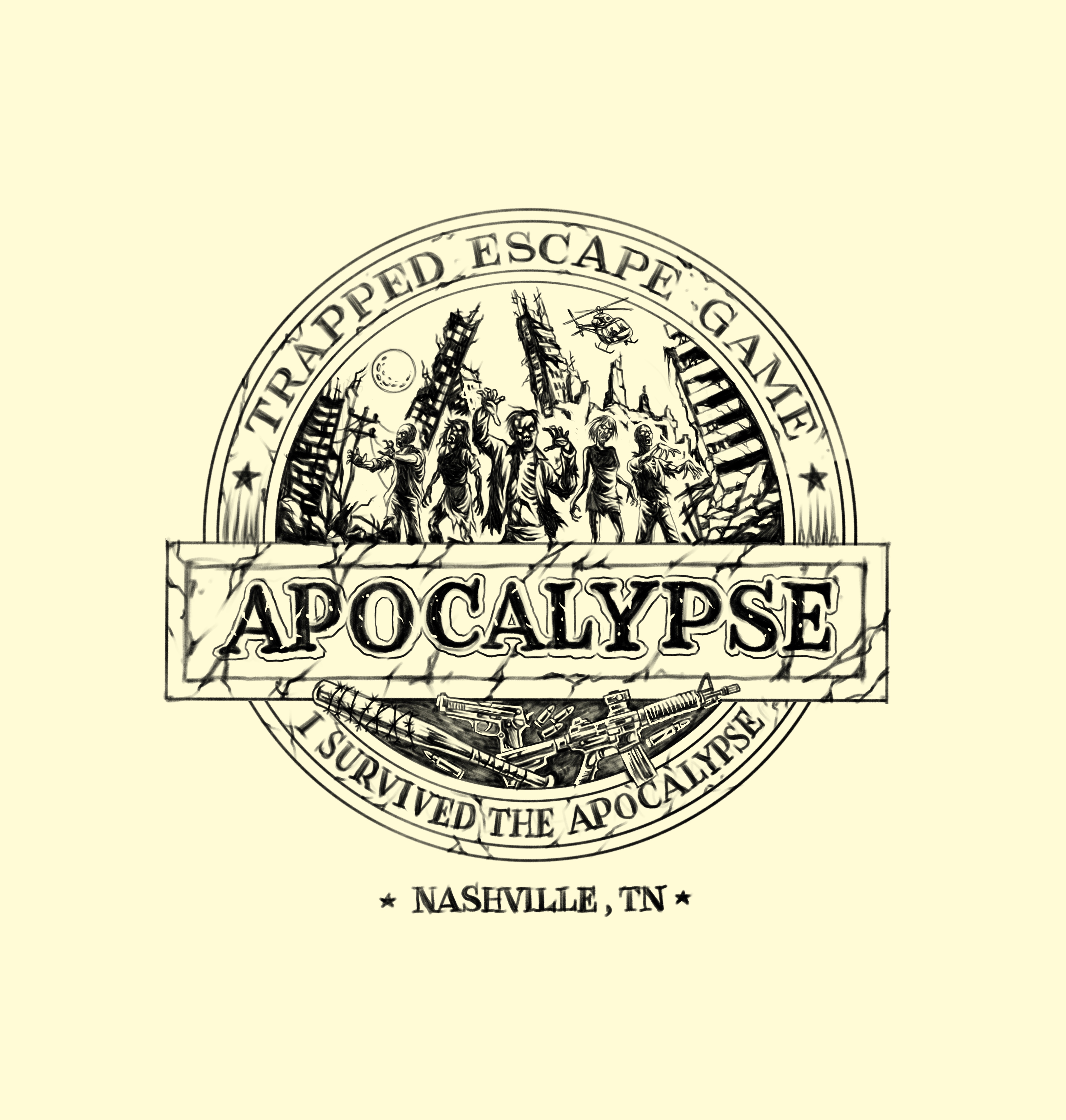 Diseño de Camiseta por SangBlater para Trapped Escape Game | Diseño #28819593