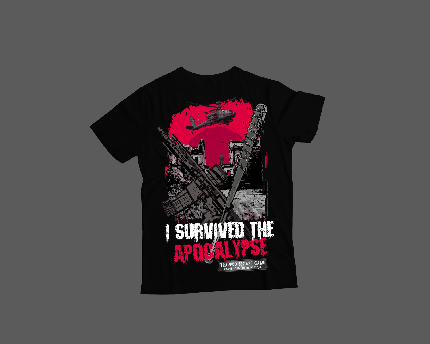 Diseño de Camiseta por cosmicline para Trapped Escape Game | Diseño #28804388
