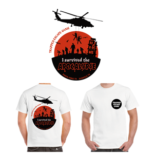 Diseño de Camiseta por Brewyart Creative para Trapped Escape Game | Diseño #28807032