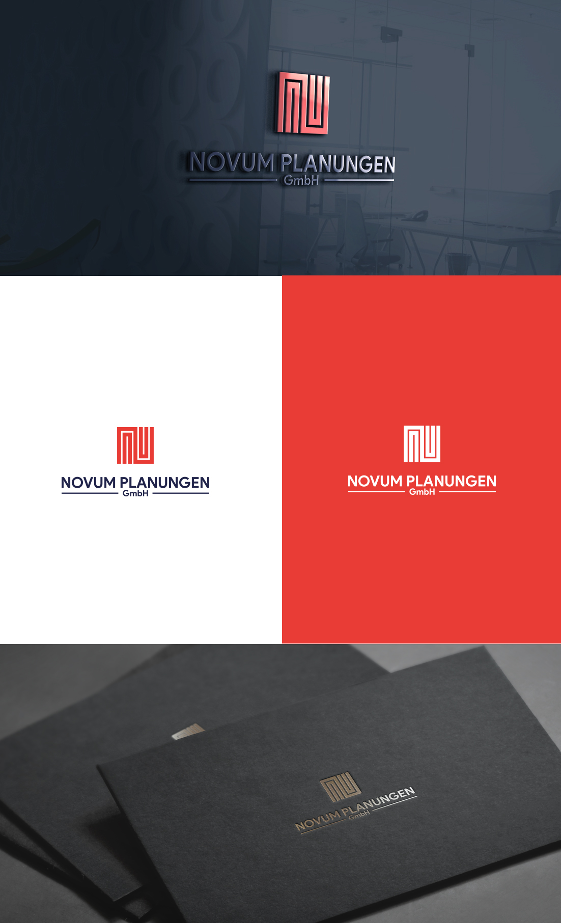 Logo Design by GLDesigns for Novum Planungen GmbH  | Design #28802740