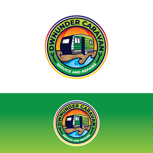 DwnUnder Caravan Service and Repairs | Logo Design by brand maker