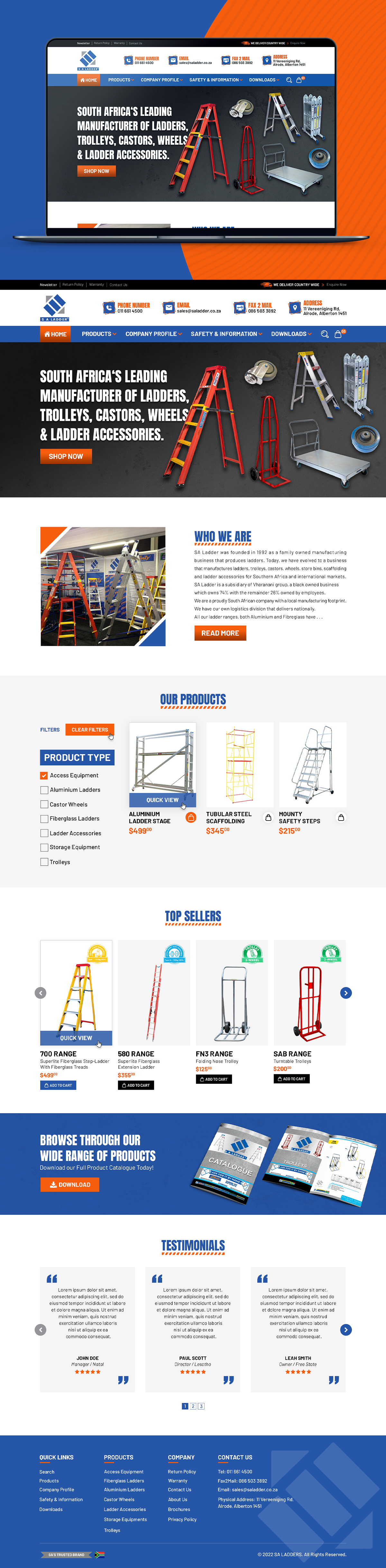 Wordpress Design by Danny Designs & Media for this project | Design #28829122
