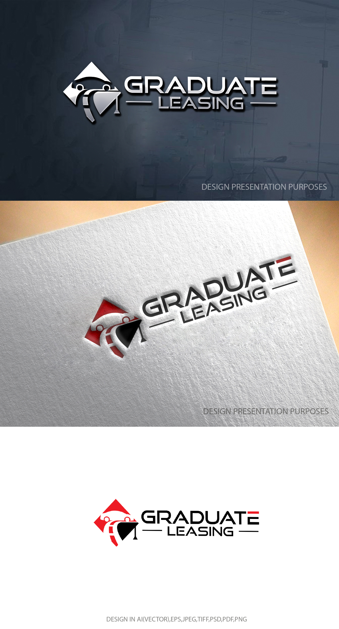 Logo Design by graphicevolution for Graduate Leasing | Design #28850034