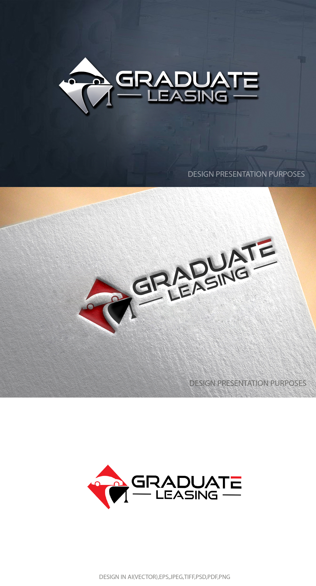 Logo Design by graphicevolution for Graduate Leasing | Design #28850036