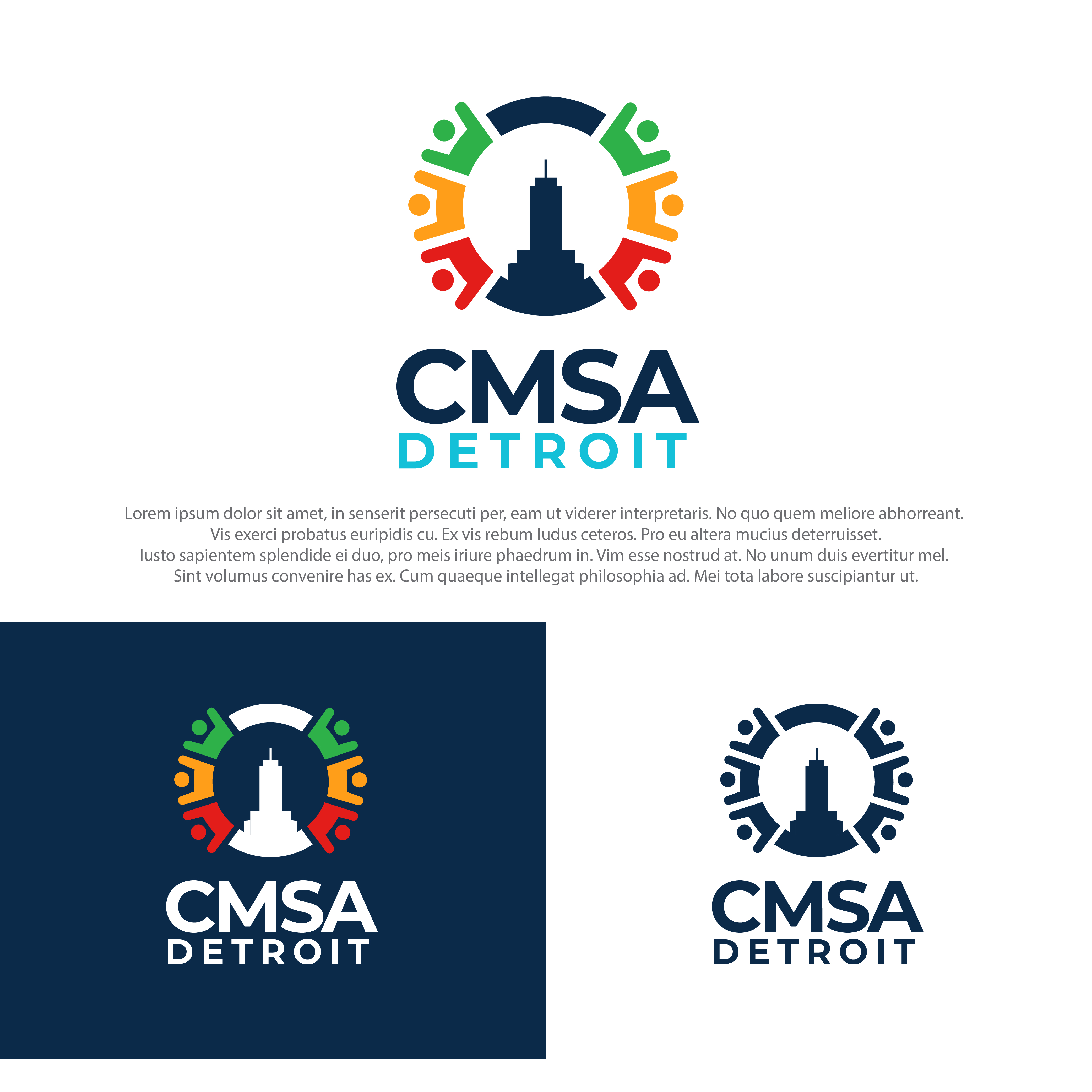 Logo Design by farady for CMSA Detroit | Design #28835692