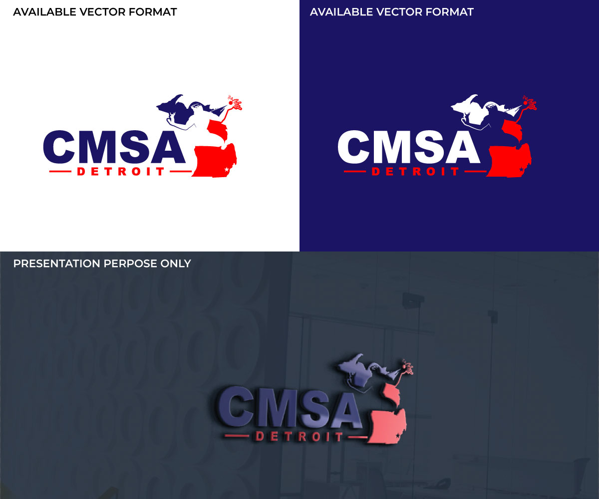 Logo Design by RS_Design for CMSA Detroit | Design #28828854