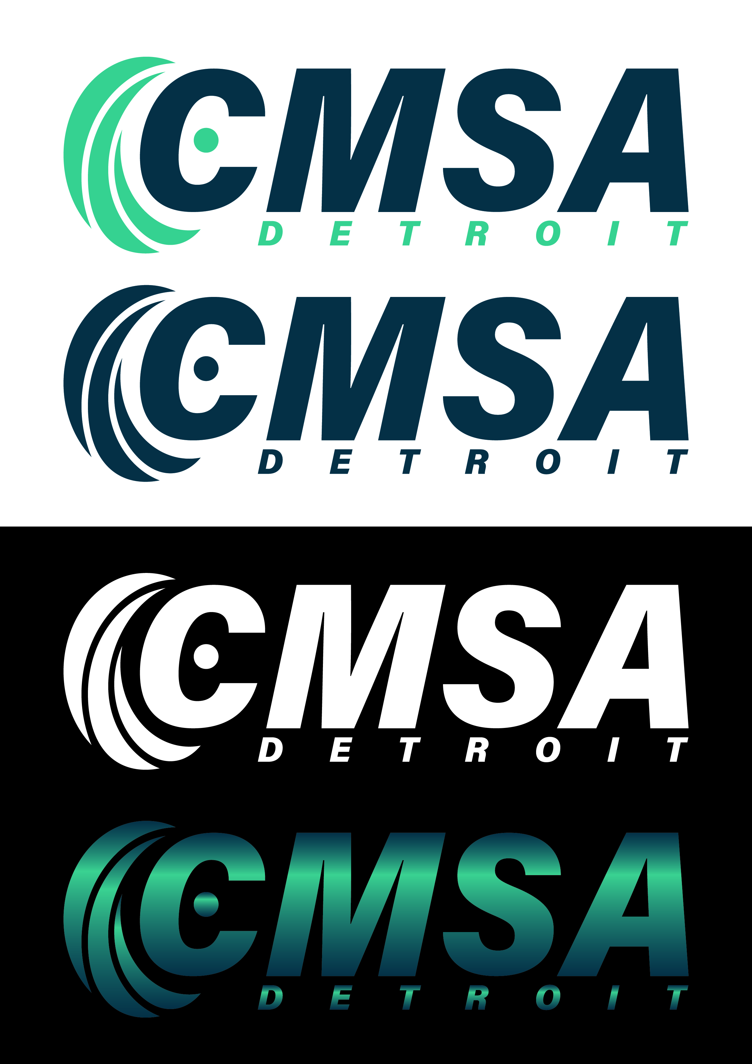 Logo Design by MarkoE for CMSA Detroit | Design #28826321