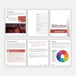 Diseño de Impresos por PancaReg para International Association for Indigenous Aging | Diseño: #28836296