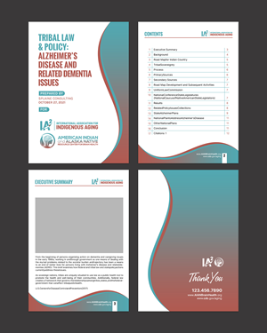 Diseño de Impresos por chandrayaan.creative para International Association for Indigenous Aging | Diseño: #28808431