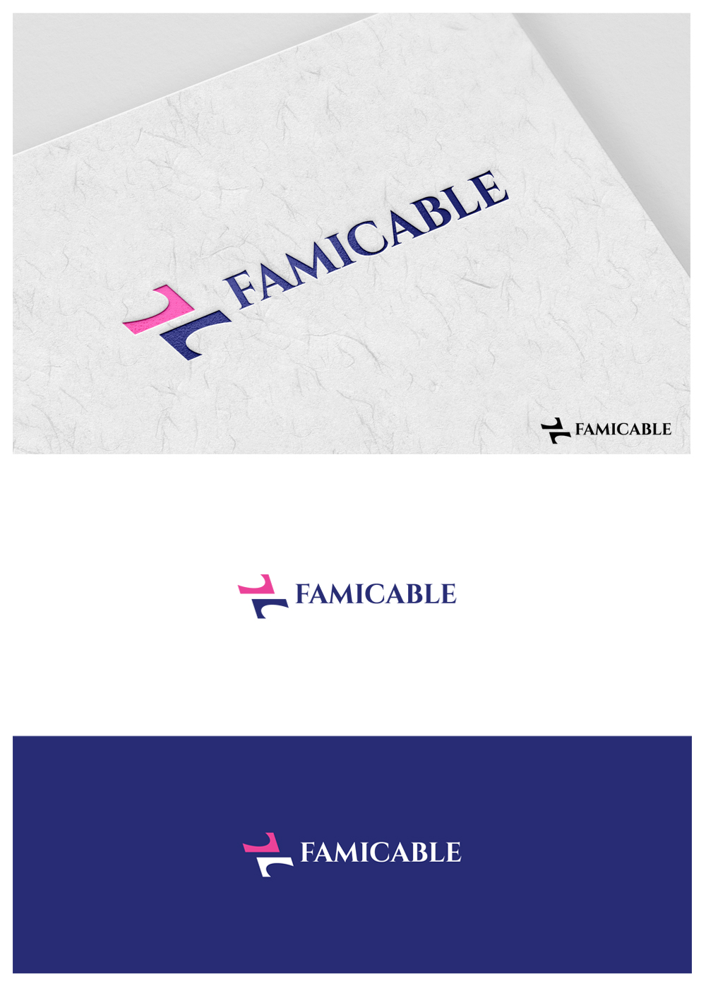 Logo Design by goranvisnjic82 for Famicable Ltd. | Design #28805330