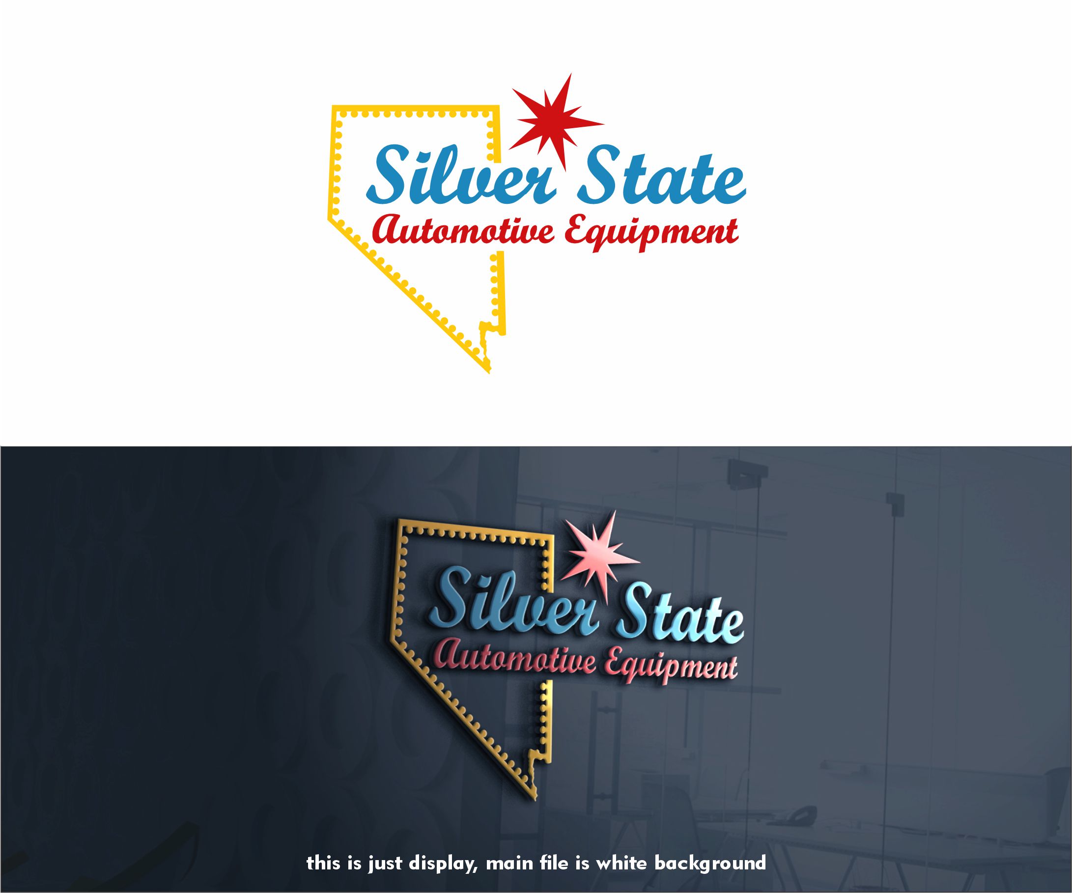 Logo Design by alkaline for Silver State Automobile Equipment | Design: #28820252