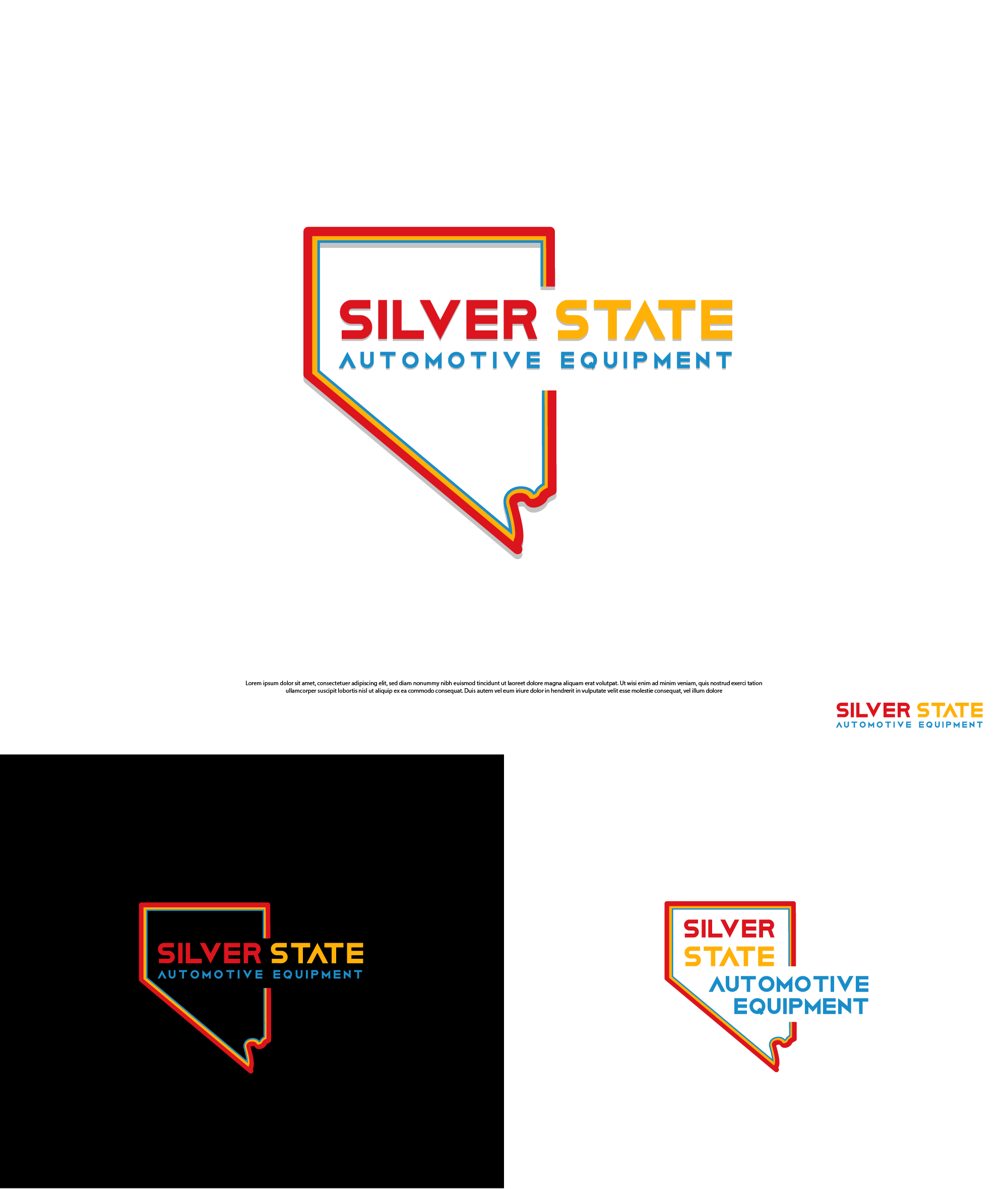 Logo Design by Grapismo Brand Studio for Silver State Automobile Equipment | Design #28820488