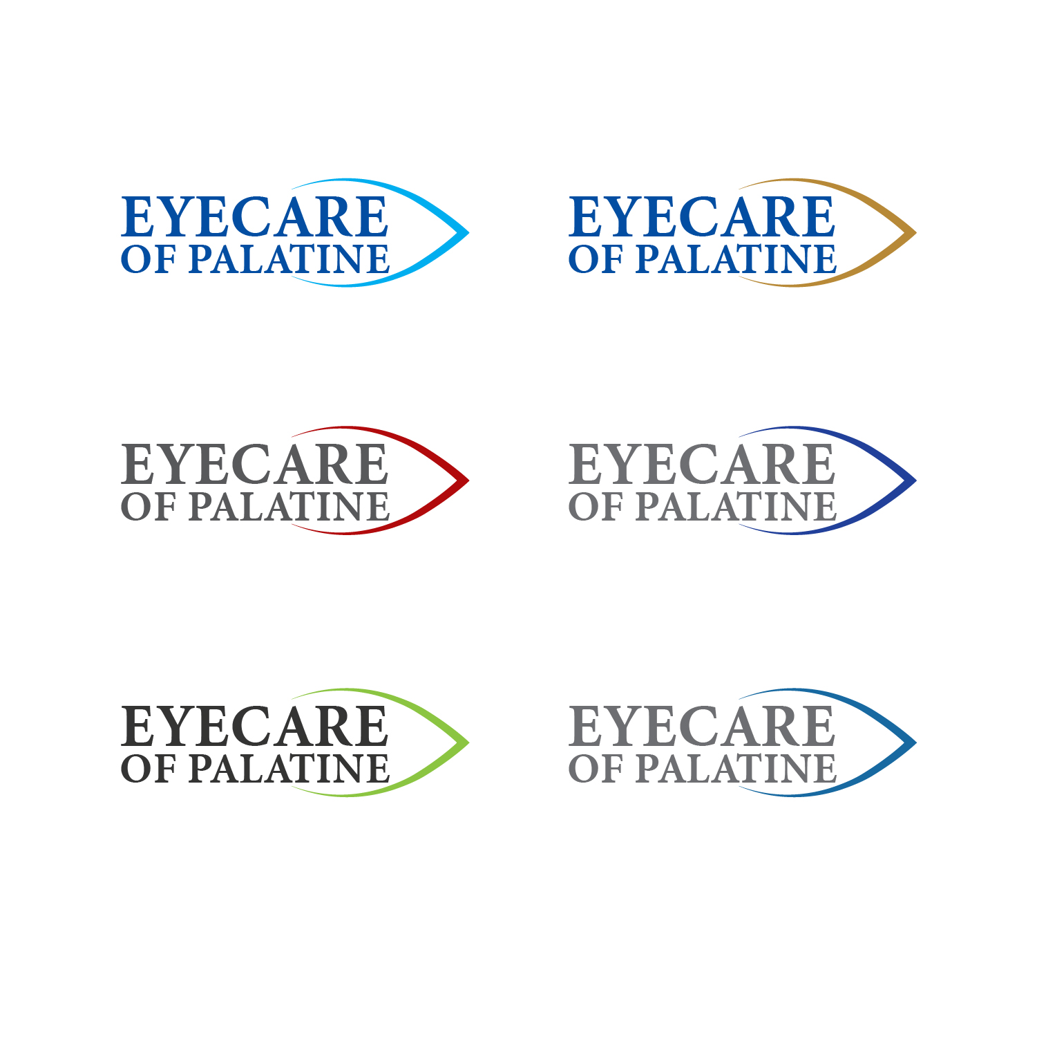 Logo-Design von Bullseye Pixel für Eyecare of Palatine  | Design #28878662