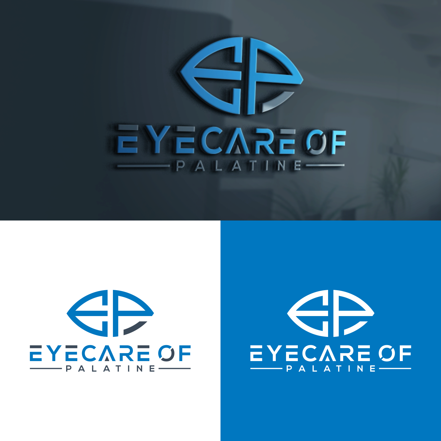 Logo Design by okta5 for Eyecare of Palatine  | Design #28809129