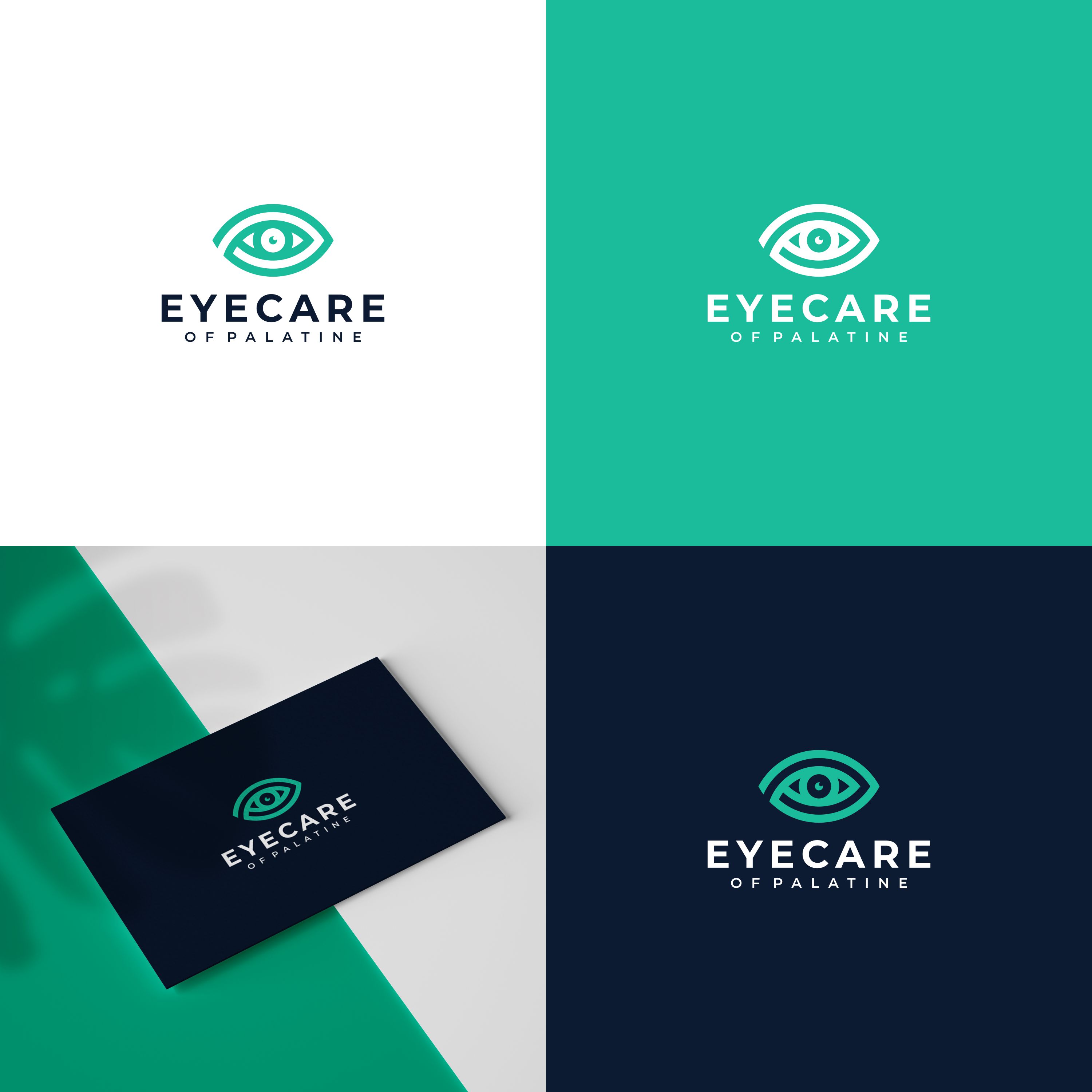 Logo Design by ge.logo for Eyecare of Palatine  | Design #28838374