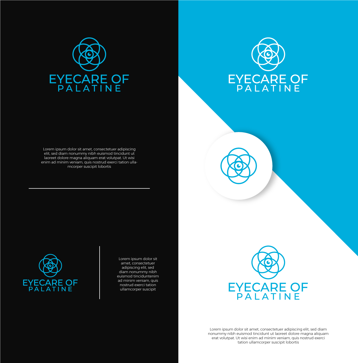 Diseño de Logo por HWdesigns para Eyecare of Palatine  | Diseño #28830202