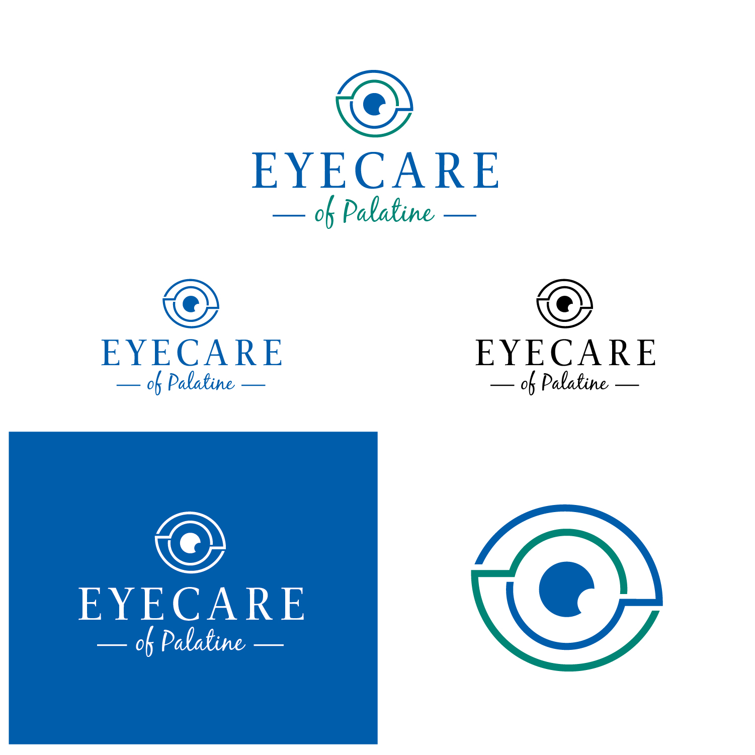 Logo-Design von MG.graphics für Eyecare of Palatine  | Design #28805751