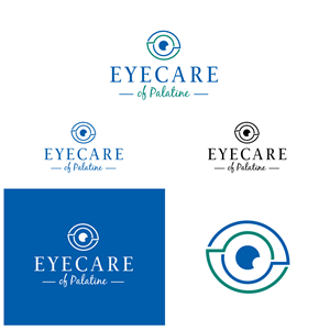 Logo Design by MG.graphics for Eyecare of Palatine  | Design #28805751