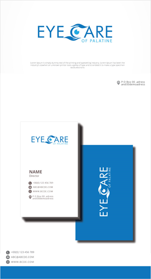 Diseño de Logo por graphicevolution para Eyecare of Palatine  | Diseño: #28807591