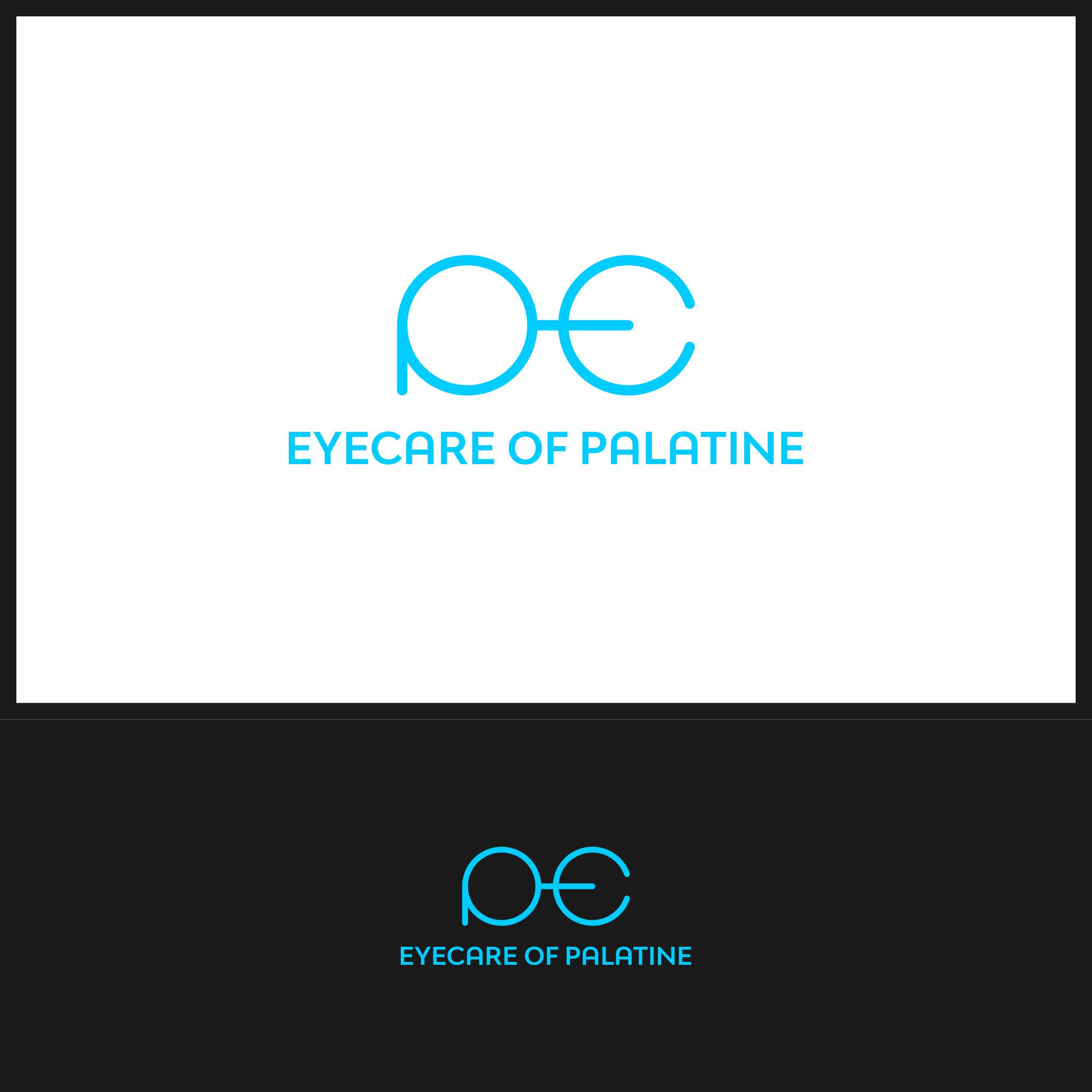 Logo-Design von ark 2 für Eyecare of Palatine  | Design #28812076