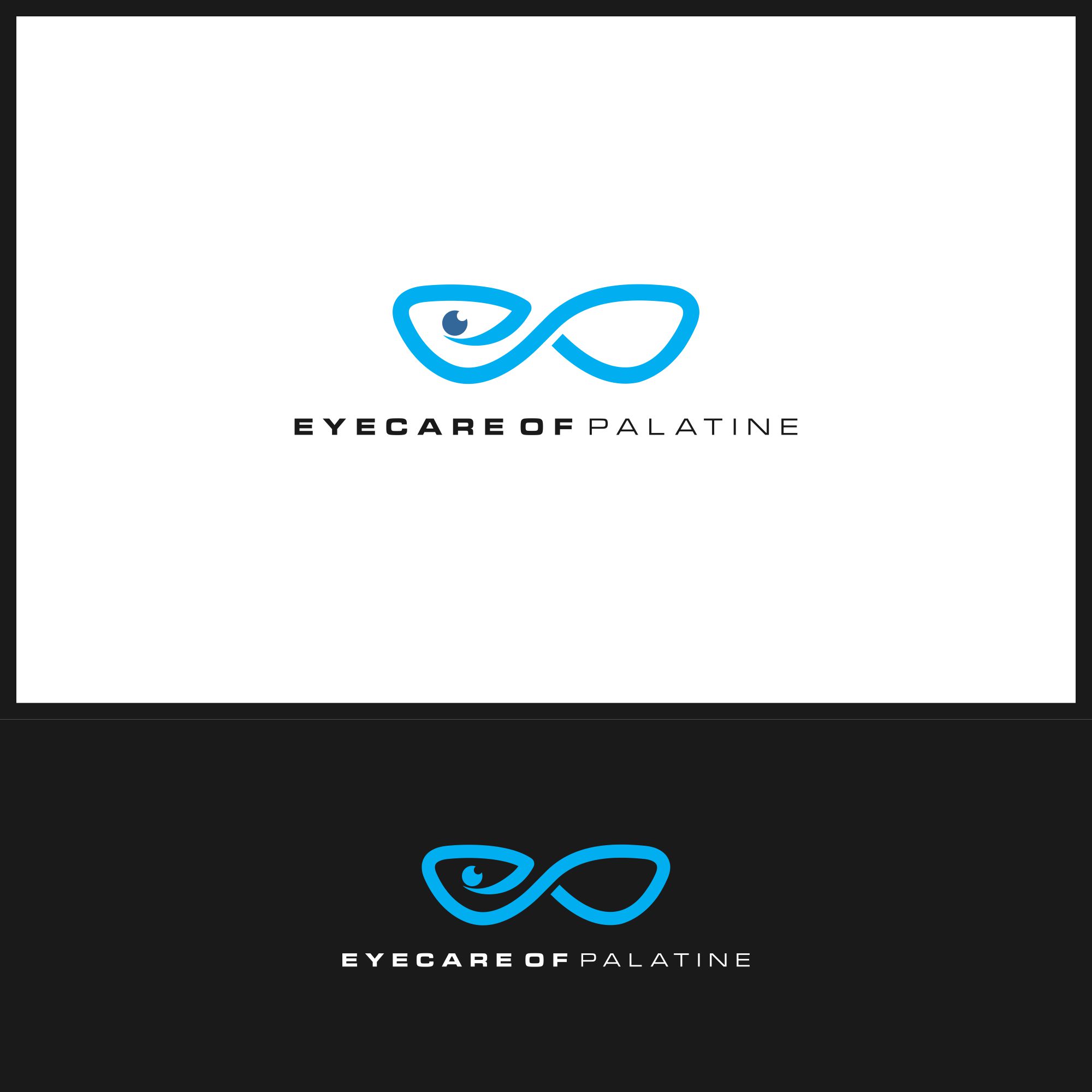 Logo-Design von ark 2 für Eyecare of Palatine  | Design #28812179