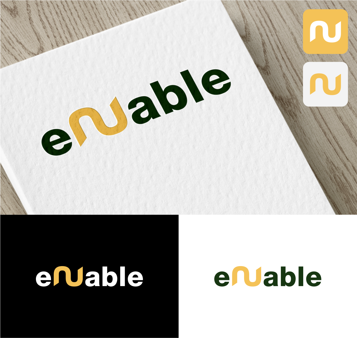 Logo Design by vintana for eNUABLE | Design #28809085