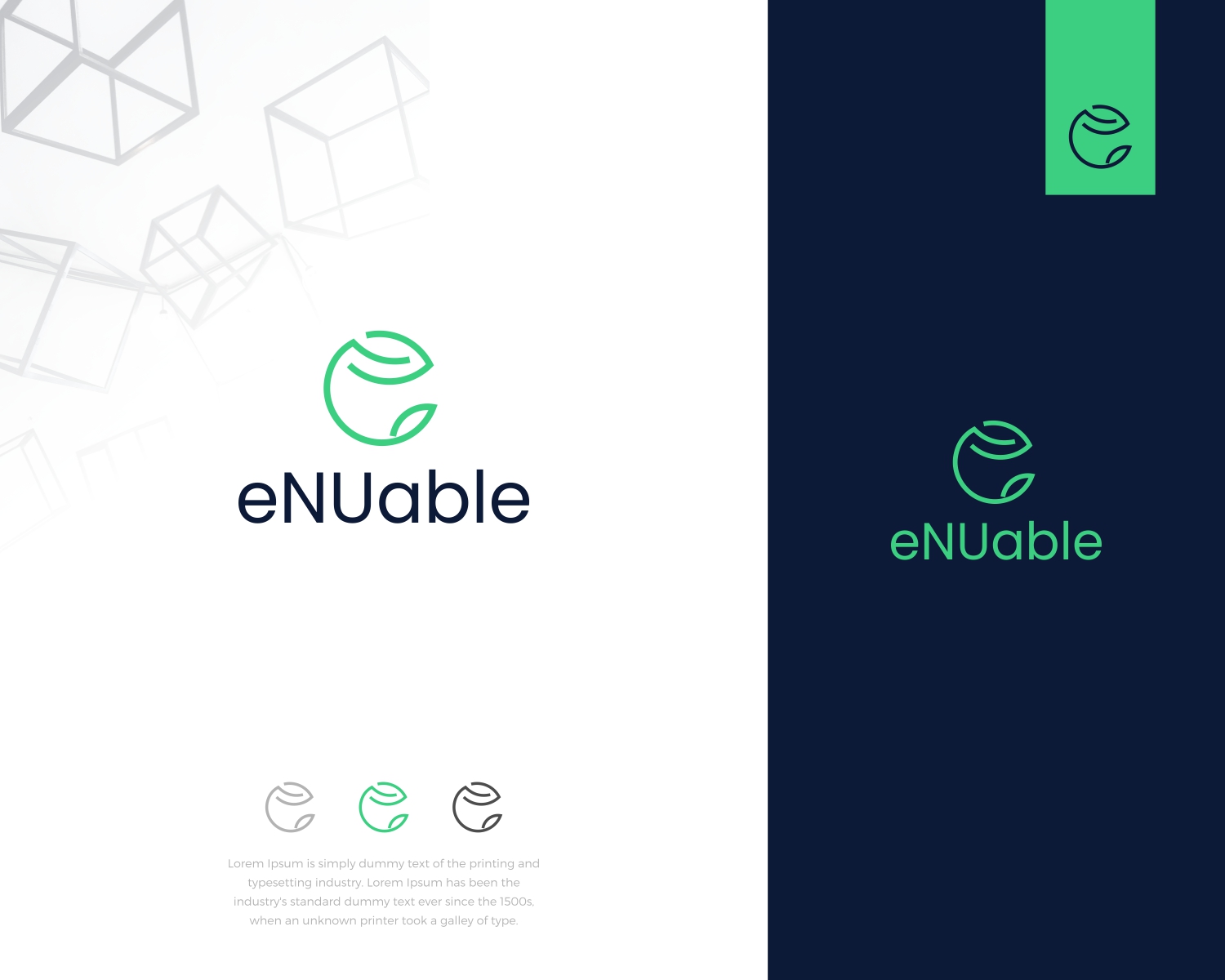 Logo Design by GVisions for eNUABLE | Design #28808001
