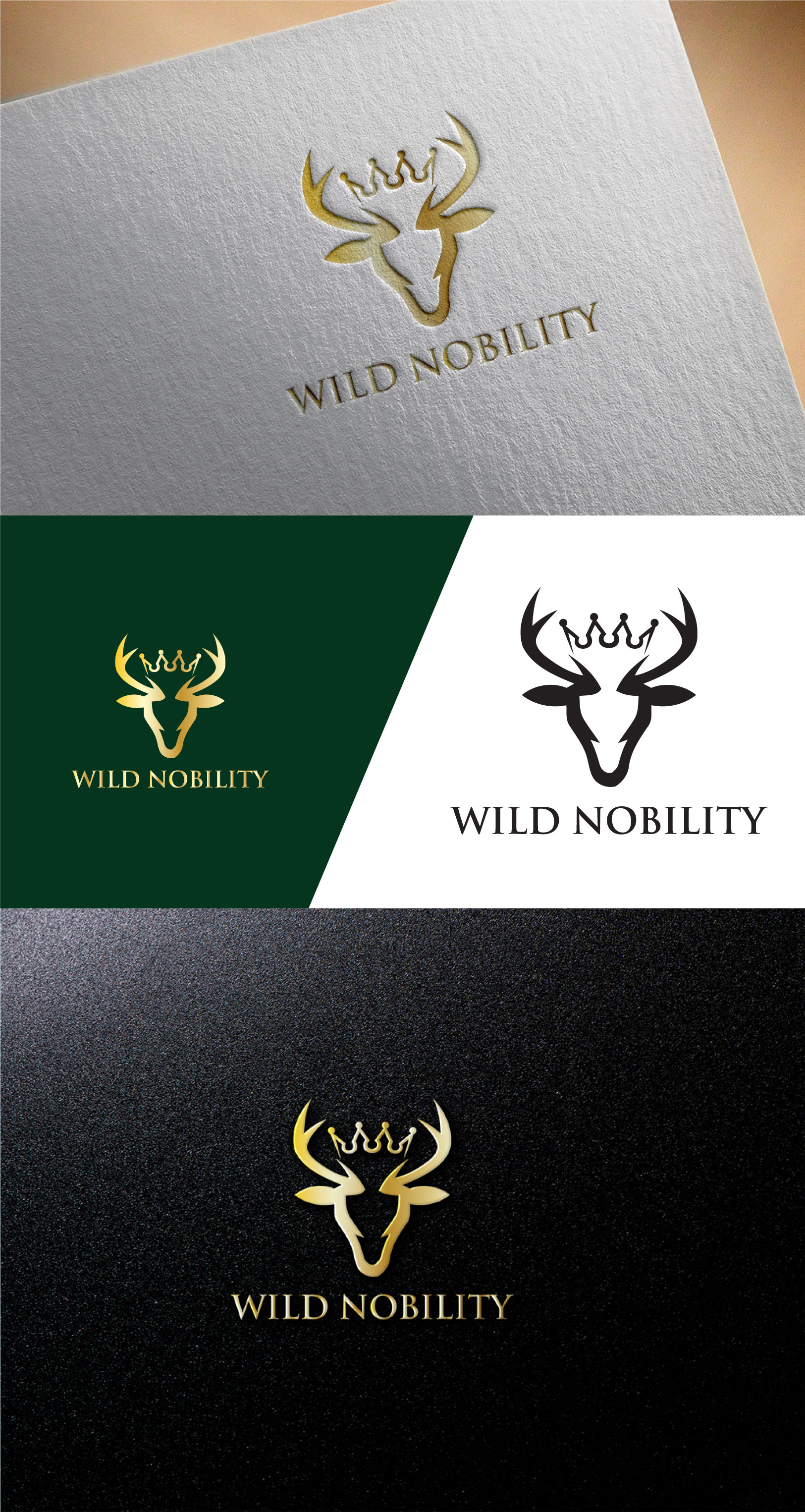 Logo Design by AnteMeridiem for Wild Nobility | Design #28836343