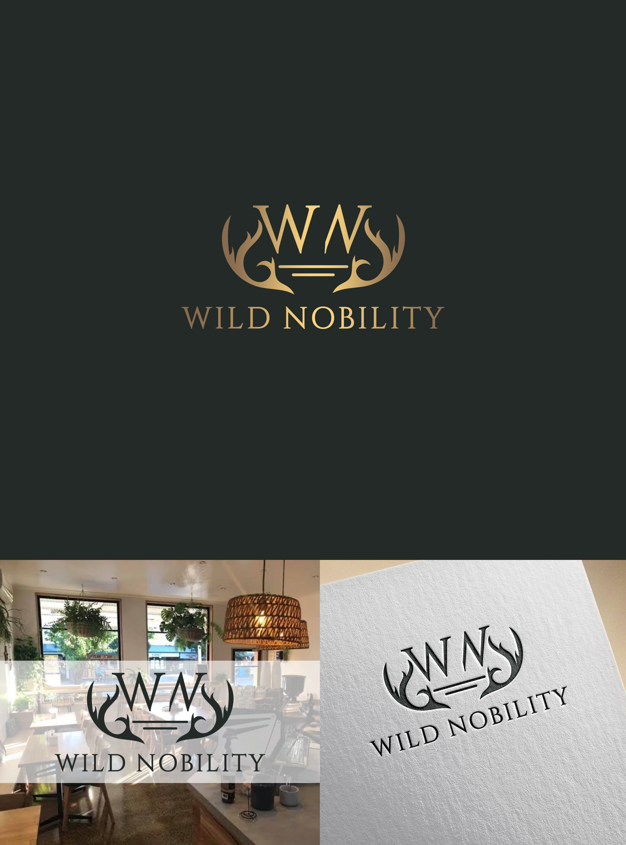 Logo Design by Ana Gocheva for Wild Nobility | Design #28820728