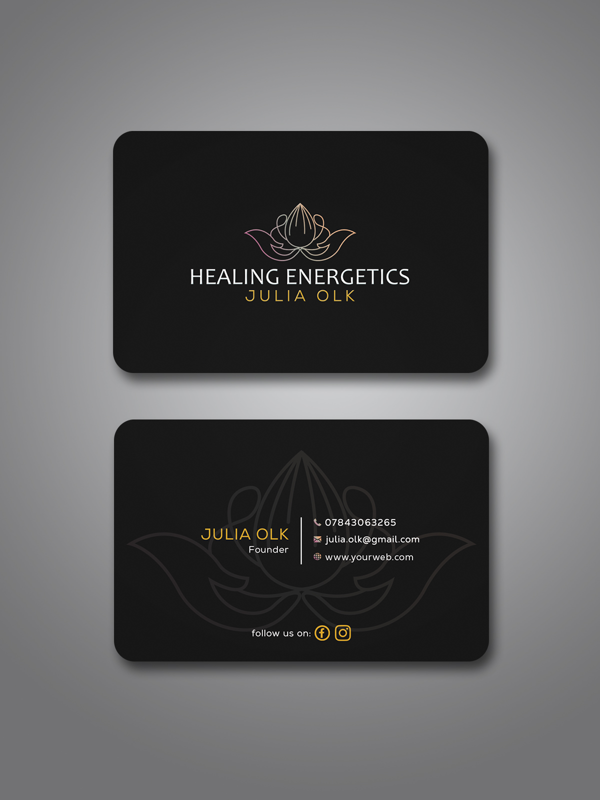 Business Card Design by Creative Moon Design for this project | Design #28814458