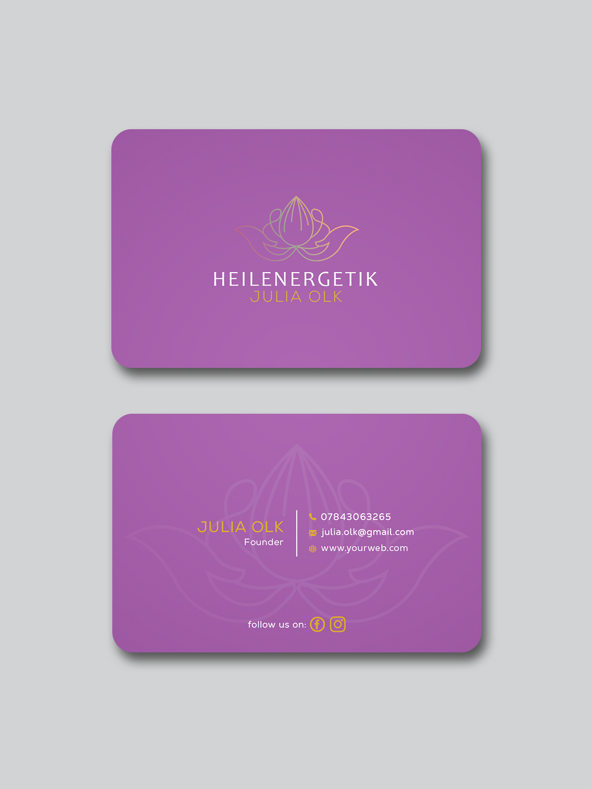 Business Card Design by Creative Moon Design for this project | Design #28823802