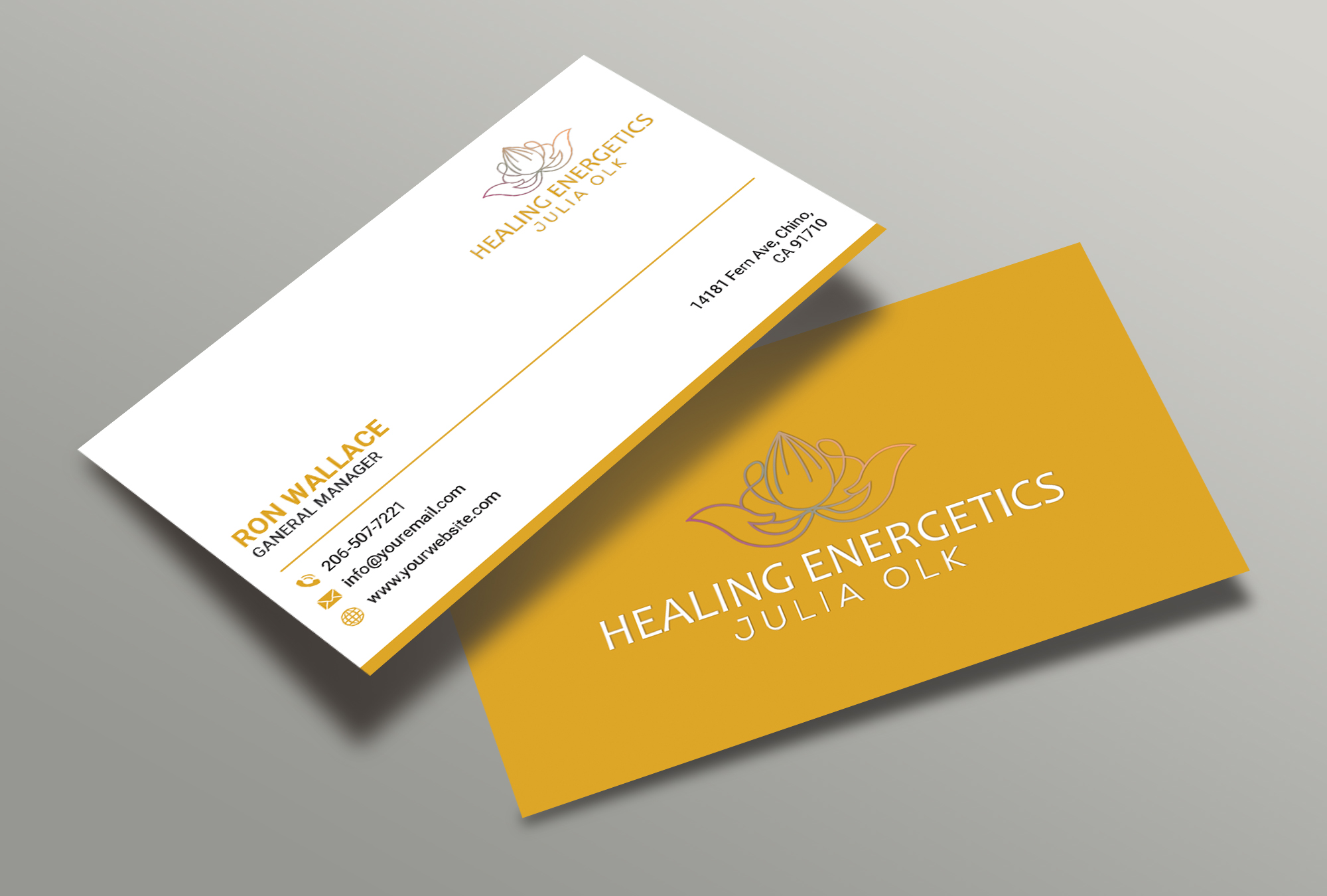 Business Card Design by salman2540 for this project | Design #28840832