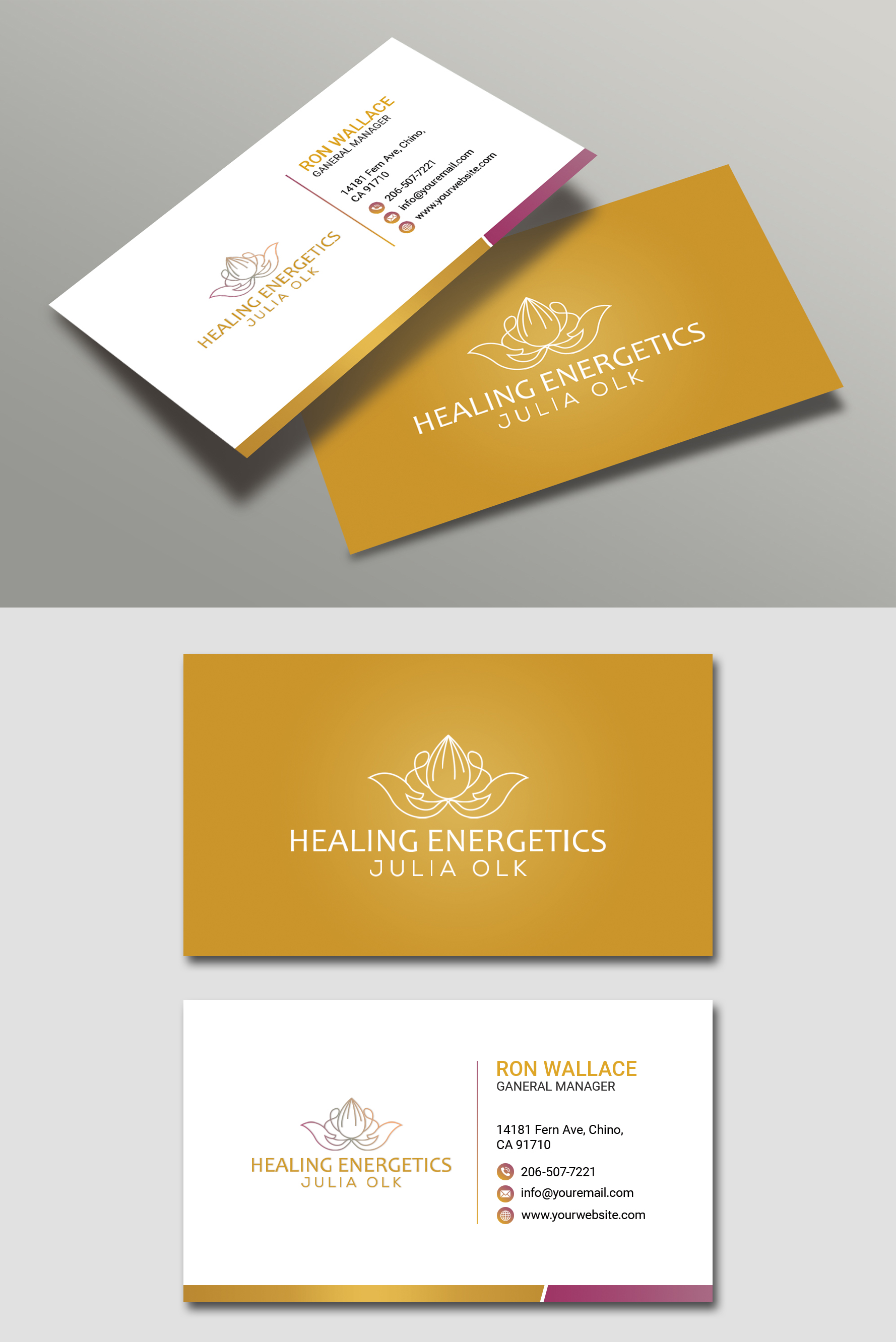 Business Card Design by salman2540 for this project | Design #28843869