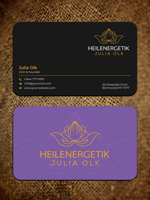 Business Card Design by Graphixpointt for this project | Design: #28825460