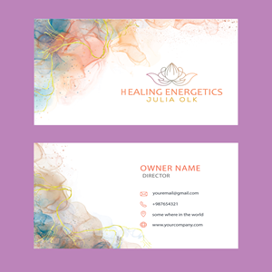 Business Card Design by Huzaifa Rafique