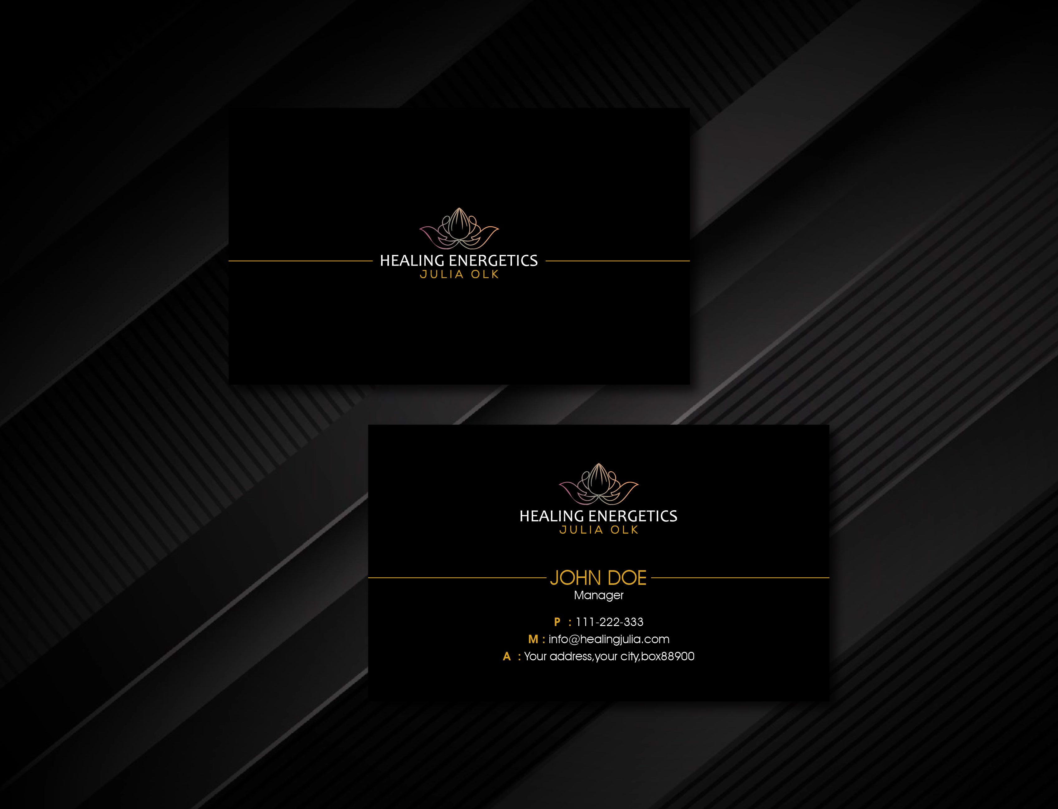 Business Card Design by artbitin for this project | Design #28812271