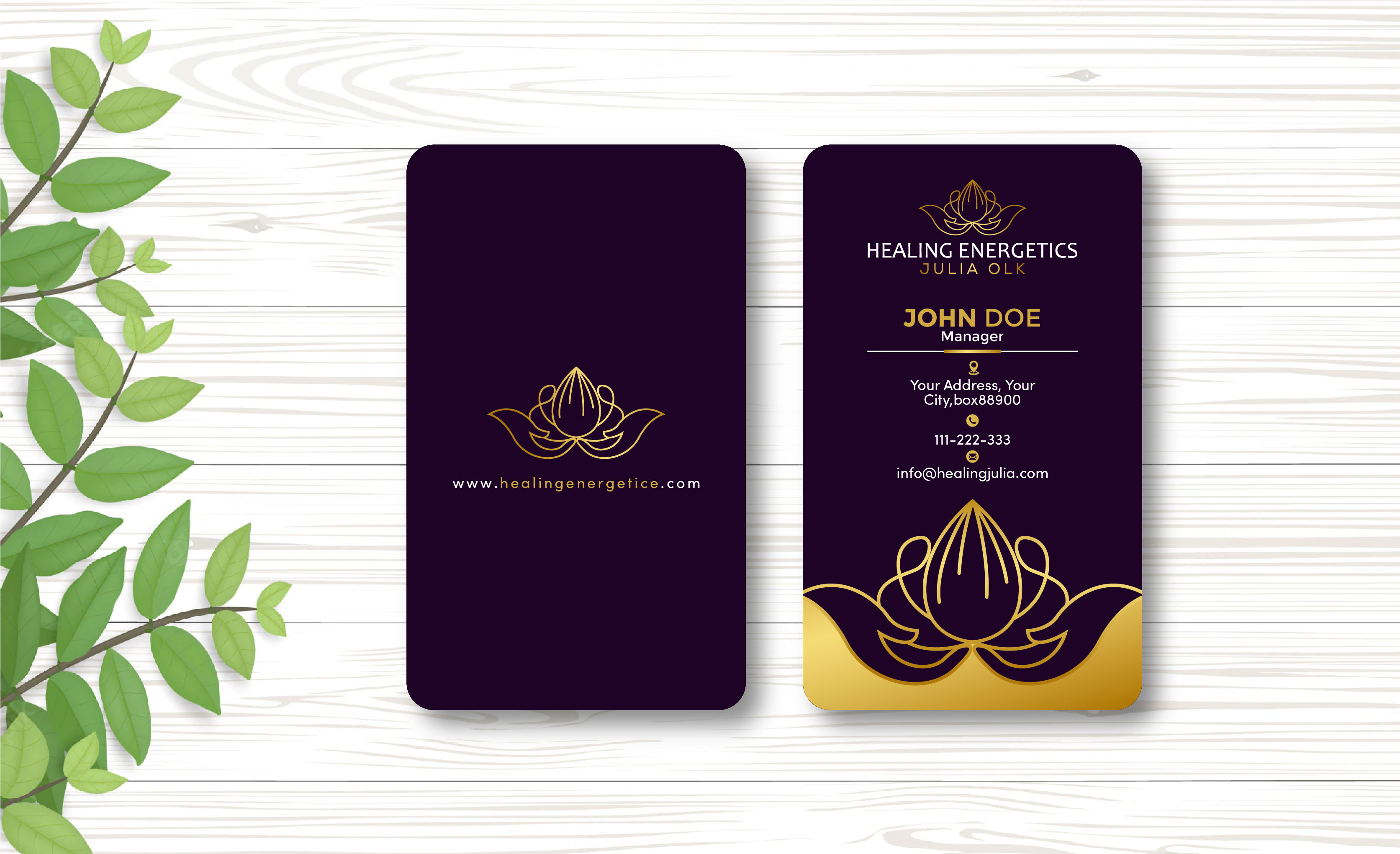 Business Card Design by artbitin for this project | Design #28822151