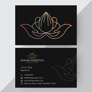 Business Card Design by Sarah Haroon for this project | Design: #28812190