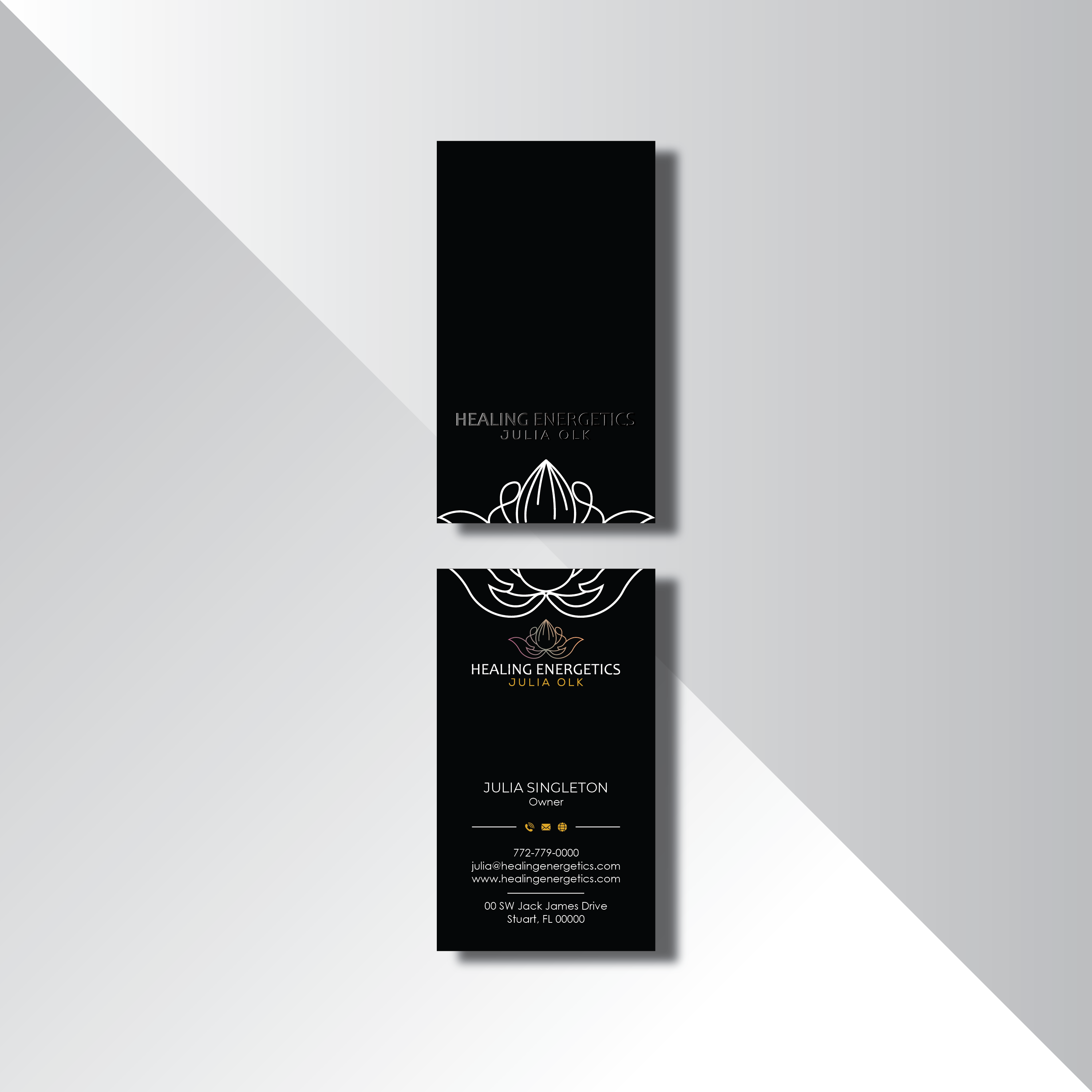 Business Card Design by Verified artistry (Design garden) for this project | Design #28818399