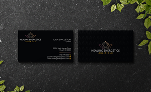 Business Card Design by Verified artistry (Design garden) for this project | Design: #28818948